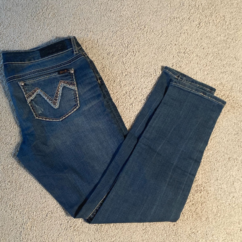Seven7 straight leg jeans 32